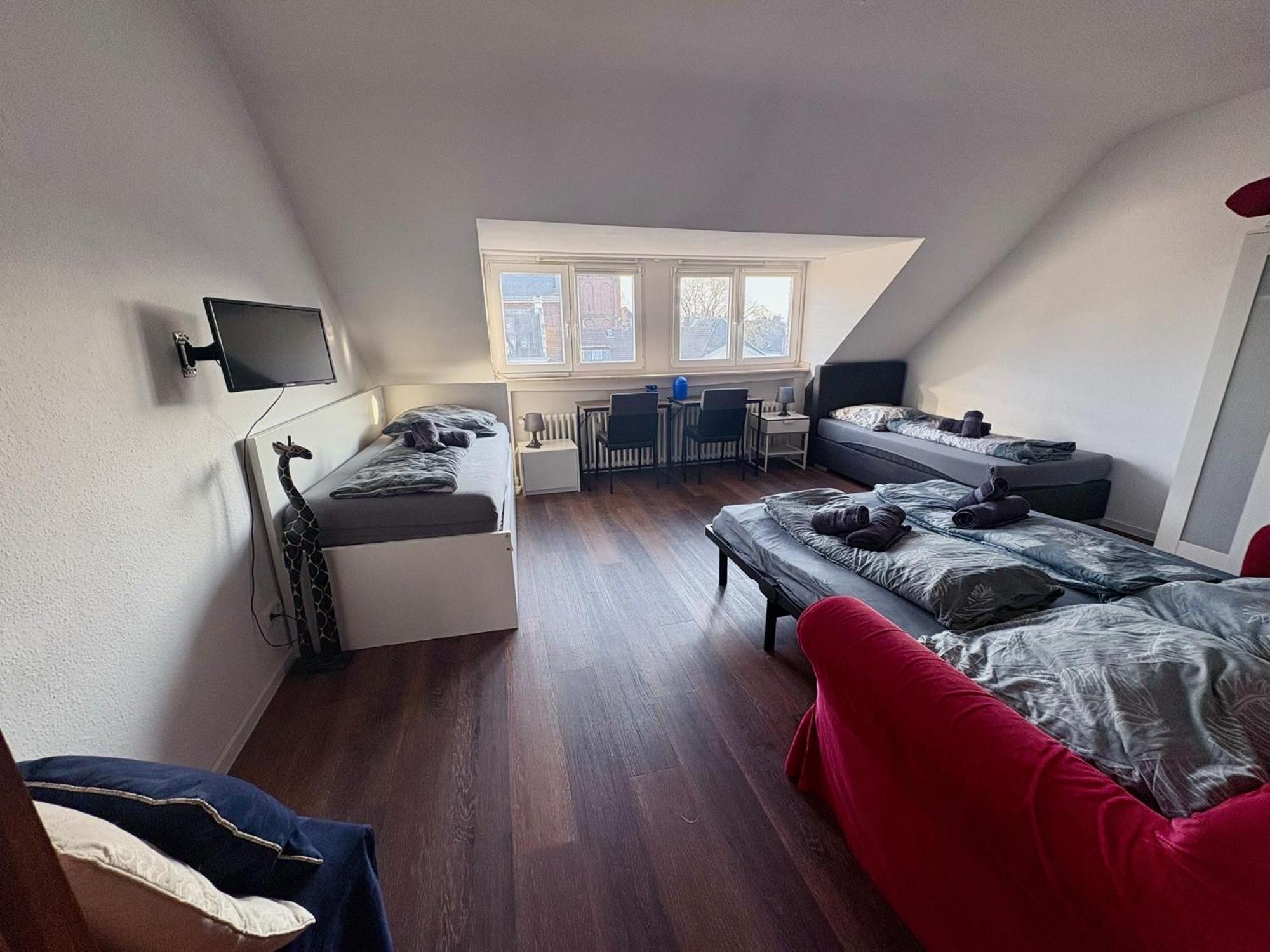 Nasa Wohnung Uerdingen Krefeld Dış mekan fotoğraf